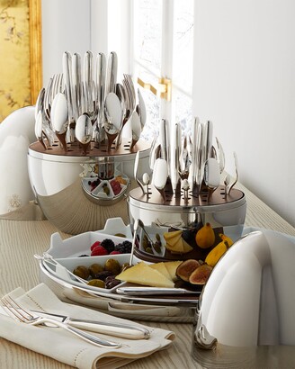 Christofle 24-Piece Mood Silver-Plated Flatware Service - ShopStyle Cutlery  Sets