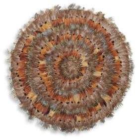 Twos Company Two's Company Pheasant Park Round Decorative Mats-Set of 6