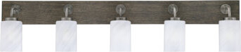 Longshore Tides Oxbridge 5 Light Bath Bar Shown With 4\