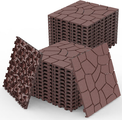 INLE DIY Module Interlocking Decking Tiles Floor Tile - ShopStyle ...