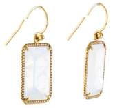 Thumbnail for your product : Irene Neuwirth 18K Moonstone & Diamond Halo Earrings