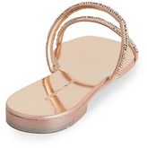 Thumbnail for your product : Giuseppe Zanotti Croisette Crystal-Embellished Suede Slides