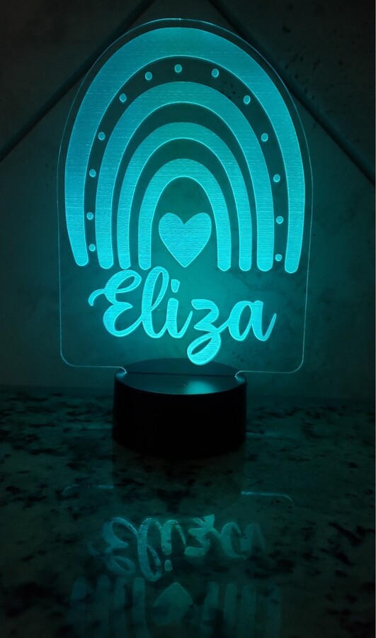 Etsy Rainbow Led Light Base With Name Color Changing ShopStyle