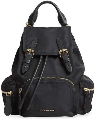 Burberry The Crossbody Rucksack in nylon and leather