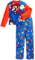 Thumbnail for your product : Mario Boys' or Little Boys' 2-Piece Fleece Pajamas