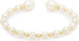 Thumbnail for your product : Anissa Kermiche Impromptu Pearl & 14kt Gold Cuff