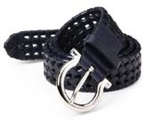 Thumbnail for your product : Ferragamo Woven Leather Belt
