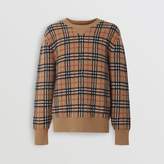 Thumbnail for your product : Burberry Vintage Check Cashmere Jacquard Sweater