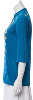 Thumbnail for your product : Figue Jasmine Embellished Tunic w/ Tags Blue Jasmine Embellished Tunic w/ Tags