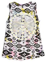 Thumbnail for your product : Flowers by Zoe 'Aztec' High/Low Tank Top (Little Girls)