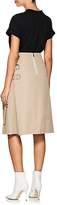 Thumbnail for your product : Sacai Women's Lace-Up Cotton Midi-Skirt - Beige