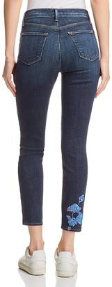 J Brand Alana High Rise Crop Jeans in Morning Glory - 100% Exclusive