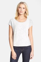 Thumbnail for your product : Eileen Fisher Bateau Neck Crop Top