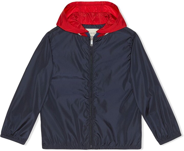 Gucci Children Children's nylon jacket with Gucci logo - ShopStyle Boys'  Outerwear