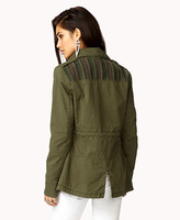 Thumbnail for your product : Forever 21 Southwestern Utility Jacket