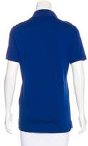 Thumbnail for your product : Burberry Short Sleeve Collared Top