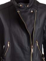 Thumbnail for your product : Michael Kors Zip Leather Jacket