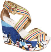 Thumbnail for your product : Nine West Mitchelle Platform Wedge Sandals