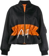 Thumbnail for your product : Givenchy Contrast Band Bomber Jacket
