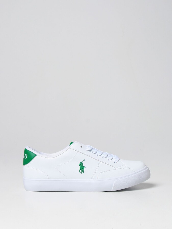 Polo Ralph Lauren White Boys' Shoes | ShopStyle