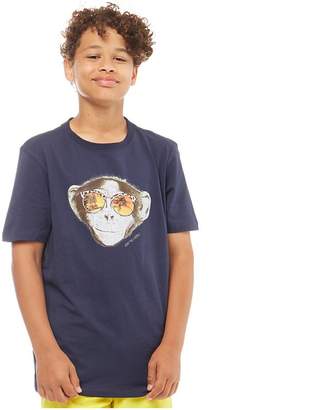 Animal Boys Thilo Graphic T-Shirt Dark Navy