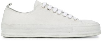 white plimsoll trainers