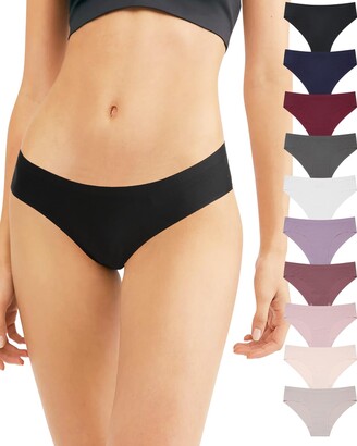 YUANCHNG Women Transparent Ultra-Thin Lingerie Underwear Solid