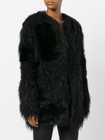 Thumbnail for your product : RtA fur effect coat
