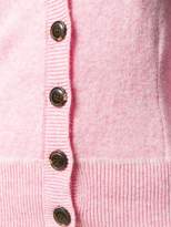 Thumbnail for your product : Ganni v-neck fitted cardigan