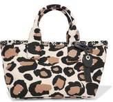 Marc By Marc Jacobs Small Leopard-Print Cotton-Canvas Tote
