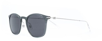 Montblanc Polished Round-Frame Sunglasses