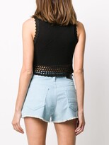 Thumbnail for your product : Off-White Tied Crochet Top