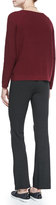 Thumbnail for your product : Eileen Fisher Thermal-Stitch Long-Sleeve Box Top, Petite