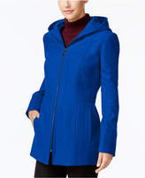 Thumbnail for your product : London Fog Petite Hooded Walker Coat