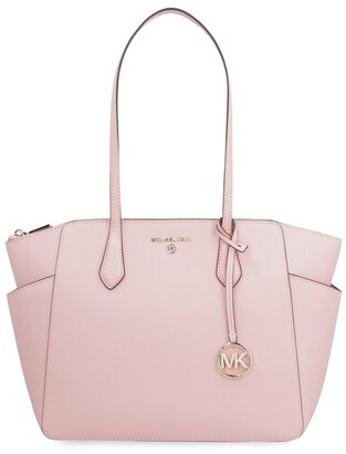 Cross body bags Michael Kors  Mercer M light pink leather bag   30F8GM9M2T187