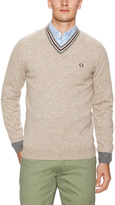 Thumbnail for your product : Fred Perry Wool Flek Knit Tennis Sweater
