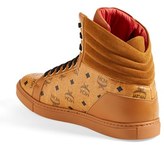 Thumbnail for your product : MCM Coated Canvas & Leather High Top Sneaker (Women)