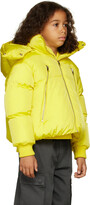 Thumbnail for your product : MM6 MAISON MARGIELA Kids Yellow Zip Jacket