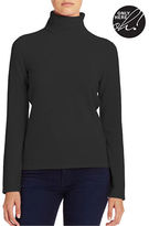 Thumbnail for your product : Lord & Taylor Petite Cashmere Turtleneck Sweater