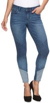Thumbnail for your product : JLO by Jennifer Lopez Petite Pieced Skinny Jeans