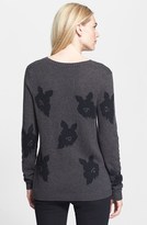 Thumbnail for your product : Tibi 'Melting Floral' Intarsia Sweater