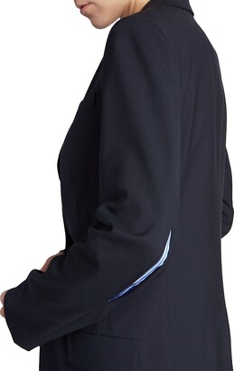 ジャケット Loewe Navy blue single-breasted jacket in wool Loewe Navy blue single-breasted jacket in wool | TheDoubleF
