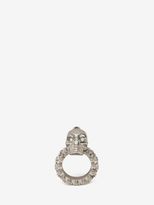 Thumbnail for your product : Alexander McQueen Jewelled Skull Ring