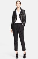 Thumbnail for your product : Yigal Azrouel Stamped Leather Jacket