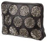 Thumbnail for your product : 3.1 Phillip Lim Crystal Embellished Leather Zip Pochette