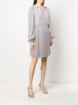 Thumbnail for your product : Temperley London Sequined Open-Collar Coktail Dress