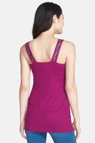 Thumbnail for your product : Nikki Rich 'Salt Creek' Embroidered V-Neck Ribbed Tank