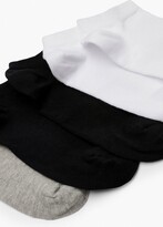 Thumbnail for your product : boohoo Trainer Socks 5 Pack