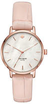 Thumbnail for your product : Kate Spade Croco-Embossed Leather Metro Quartz Watch