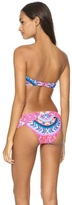 Thumbnail for your product : Mara Hoffman Jungle Trip V Wire Bandeau Bikini Top